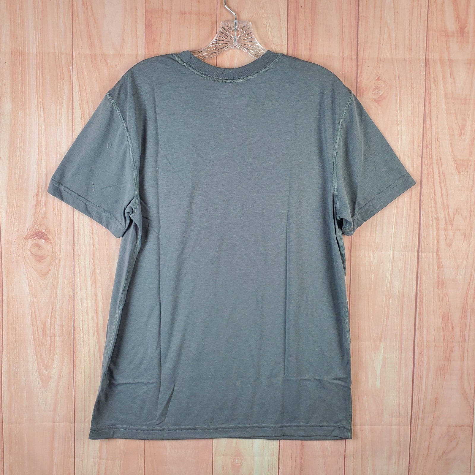 No Limbits Drirelease Freshguard Tee Shirt Mens M Gray Logo Crew Neck Pullover — image 4 of 7